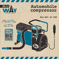 Упаковка для автомобильного компрессора Blu-way