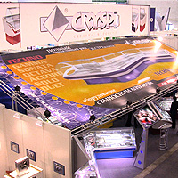 Выставочный стенд ТМ Cryspi, «Продэкспо-2003»